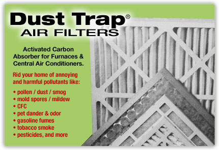 Dust Trap Activated Carbon Filters